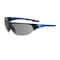 Ge Safety Glasses, Anti-Fog & Anti-Scratch, Smoke Lens, Black/Blue Frame GE206SAF - alternate 1